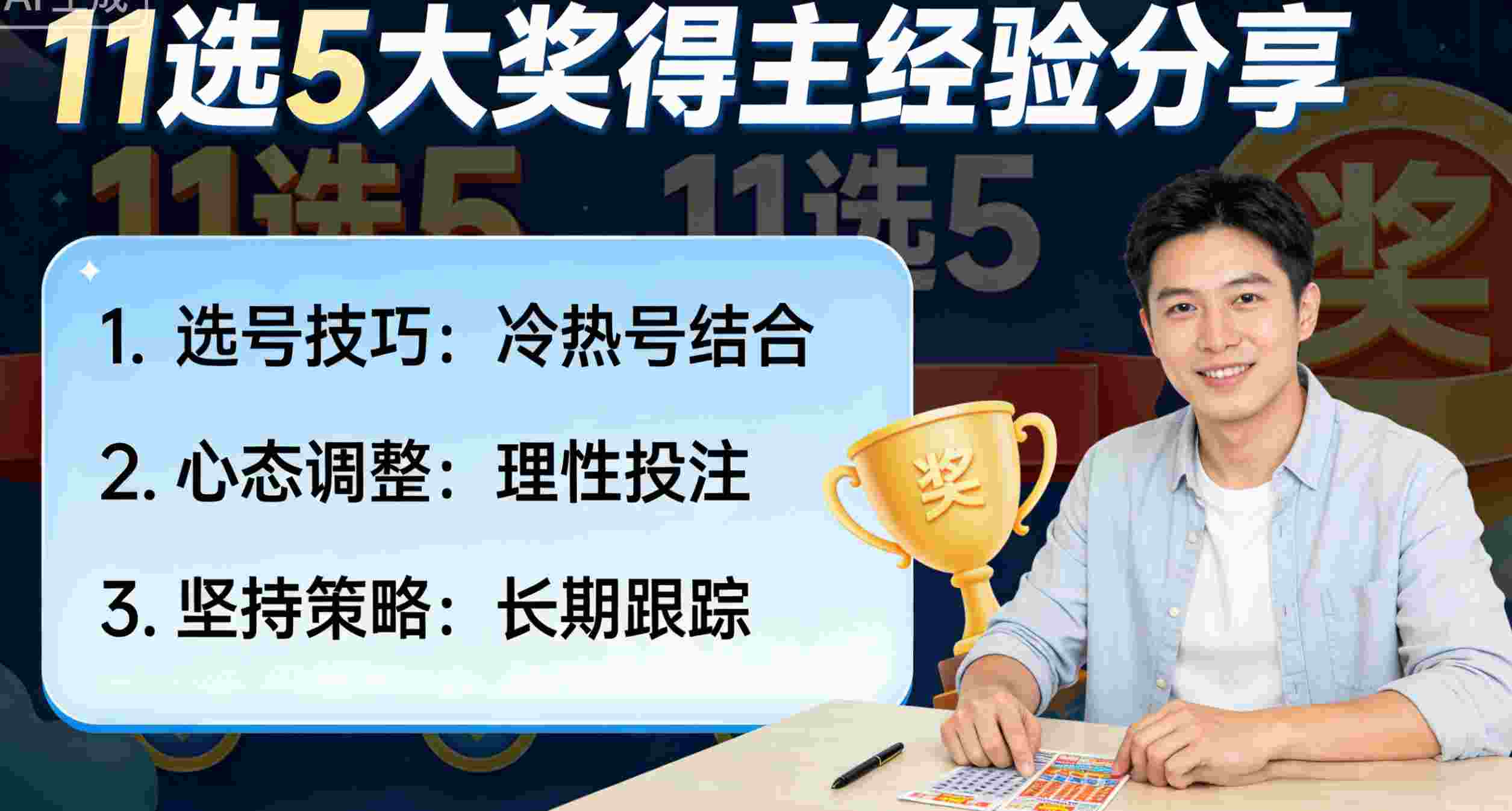 11选5 大奖得主 经验分享